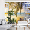 Fototapeta Ocean View Window Paradise