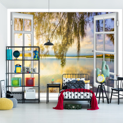 Fototapeta Ocean View Window Paradise