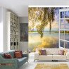 Fototapeta Ocean View Window Paradise