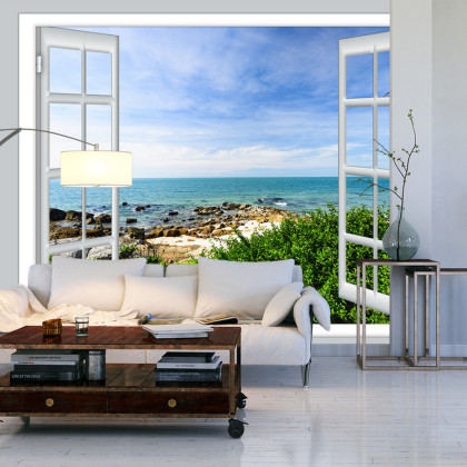 Fototapeta Sea View Open Window