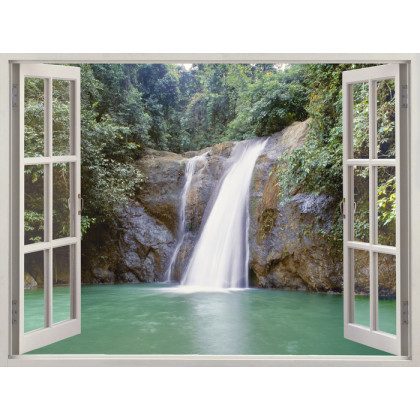 Fototapeta Waterfall Near Iligan Town, Mindanao, Philippines
