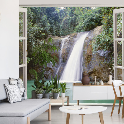 Fototapeta Waterfall Near Iligan Town, Mindanao, Philippines