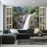 Fototapeta Waterfall Near Iligan Town, Mindanao, Philippines