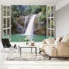 Fototapeta Waterfall Near Iligan Town, Mindanao, Philippines