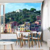 Fototapeta Pen Window View To Old Portofino, Italy