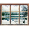 Fototapeta Fensterblick Bluntautal