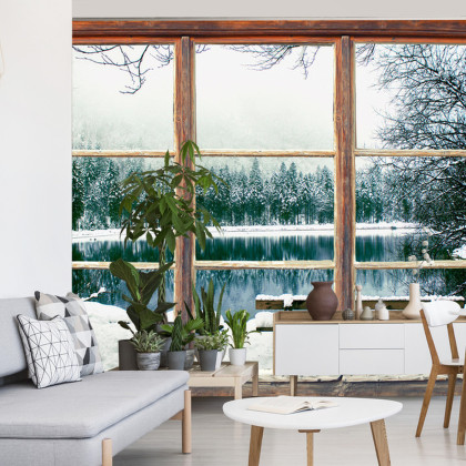 Fototapeta Fensterblick Bluntautal