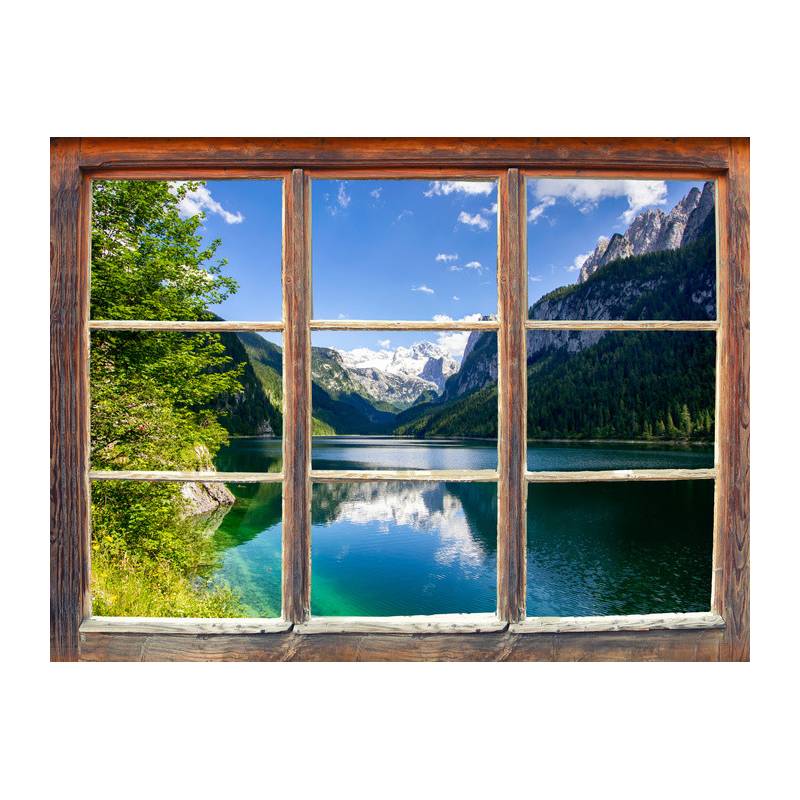 Fototapeta Fensterblick Gosausee