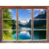 Fototapeta Fensterblick Gosausee