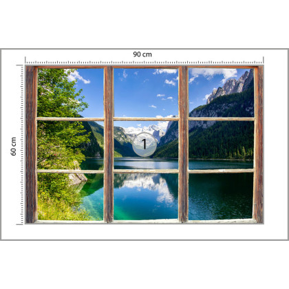 Fototapeta Fensterblick Gosausee