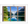 Fototapeta Fensterblick Gosausee
