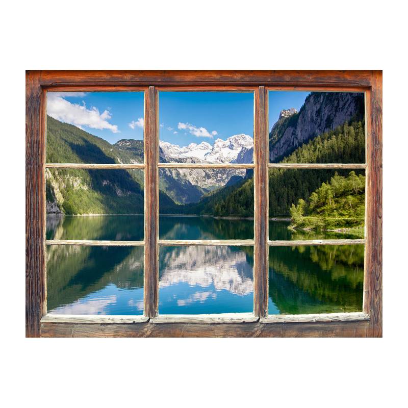 Fototapeta Fensterblick Gosausee