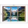 Fototapeta Fensterblick Gosausee