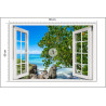 Fototapeta Open Window To The Sea