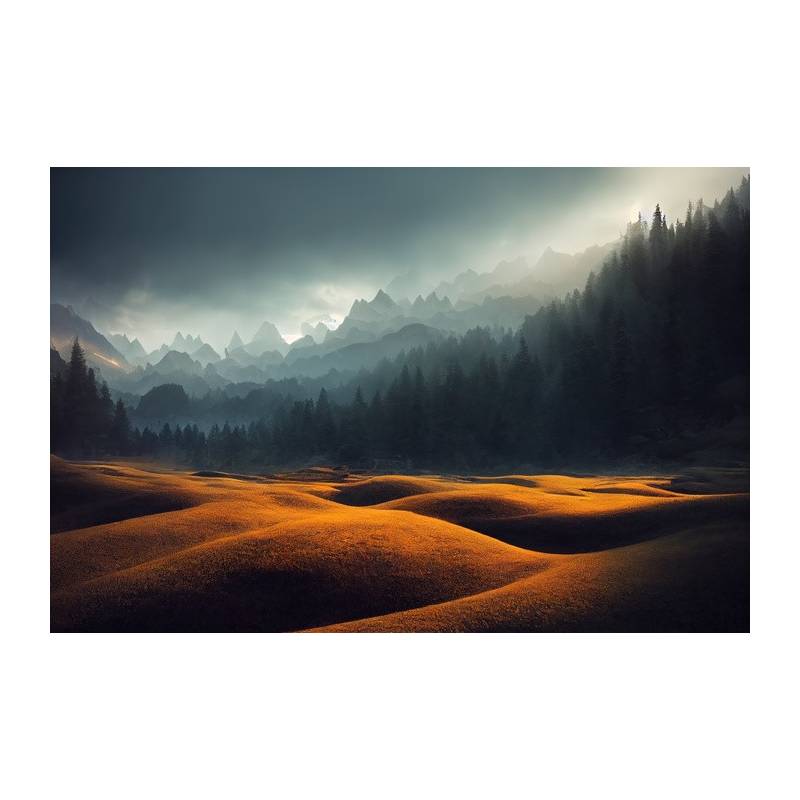 Fototapeta Breathtaking Nature Mountain Landscape, 3D