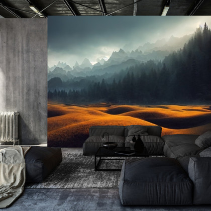 Fototapeta Breathtaking Nature Mountain Landscape, 3D