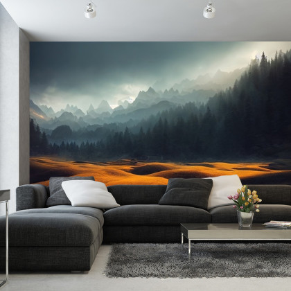 Fototapeta Breathtaking Nature Mountain Landscape, 3D