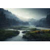 Fototapeta Breathtaking Landscape 4K Background