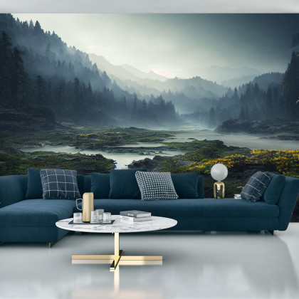 Fototapeta Breathtaking Landscape 4K Background