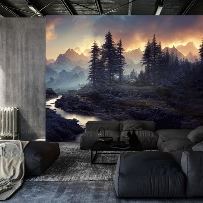 Fototapeta Breathtaking Nature Mountain Landscape, 3D