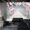 Fototapeta 3D Wallpaper Pink Jewelry Flowers