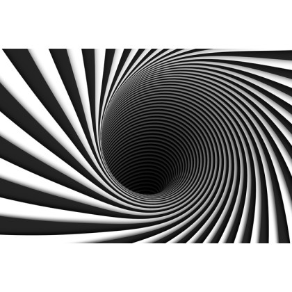 Fototapeta Abstract Background Lines Black Hole 3D