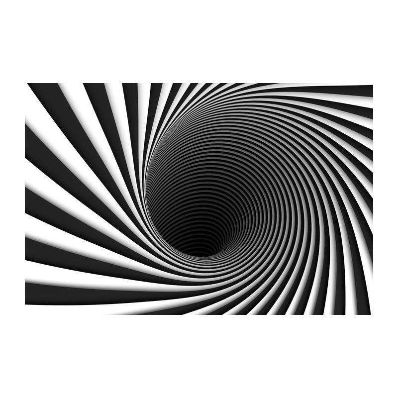 Fototapeta Abstract Background Lines Black Hole 3D