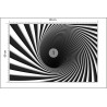 Fototapeta Abstract Background Lines Black Hole 3D