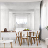 Fototapeta Loft Style Tunnel With Many Walls In Light Empty Building With B