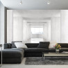 Fototapeta Loft Style Tunnel With Many Walls In Light Empty Building With B