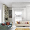 Fototapeta Loft Style Tunnel With Many Walls In Light Empty Building With B