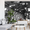 Fototapeta Abstract Architecture Tunnel With Light Background
