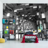 Fototapeta Abstract Architecture Tunnel With Light Background