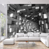 Fototapeta Abstract Architecture Tunnel With Light Background