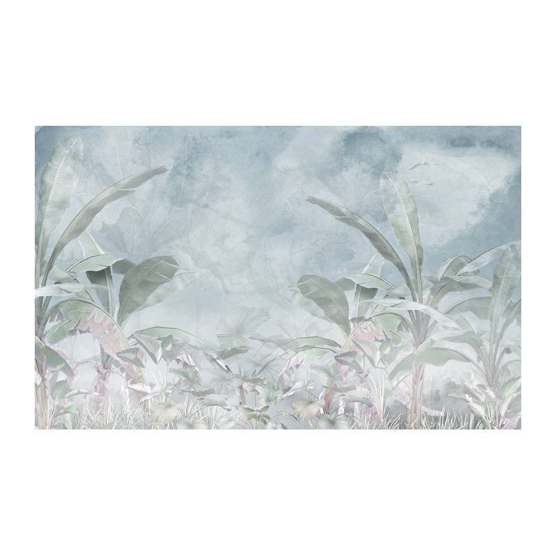 Fototapeta Tropical Trees And Leaves For Digital Printing Wallpaper, Custom Design Wallpaper - 3D