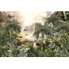 Fototapeta Tropical Trees And Leaves For Digital Printing Wallpaper, Custom Design Wallpaper - 3D