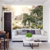 Fototapeta Tropical Trees And Leaves For Digital Printing Wallpaper, Custom Design Wallpaper - 3D