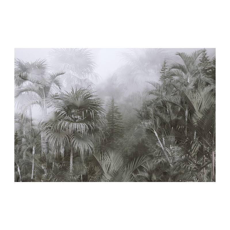 Fototapeta Tropical Trees And Leaves For Digital Printing Wallpaper, Custom Design Wallpaper - 3D