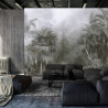 Fototapeta Tropical Trees And Leaves For Digital Printing Wallpaper, Custom Design Wallpaper - 3D
