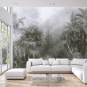 Fototapeta Tropical Trees And Leaves For Digital Printing Wallpaper, Custom Design Wallpaper - 3D