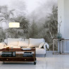 Fototapeta Tropical Trees And Leaves For Digital Printing Wallpaper, Custom Design Wallpaper - 3D