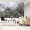 Fototapeta Tropical Trees And Leaves For Digital Printing Wallpaper, Custom Design Wallpaper - 3D