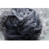 Fototapeta Outer Space Abstract Background, Black Matter. Thunderstorm Clouds In The Sky. Mystical Swirling Smoke Backdrop