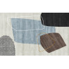Fototapeta Gold Geometric Background Art. Modern Grey Pattern,