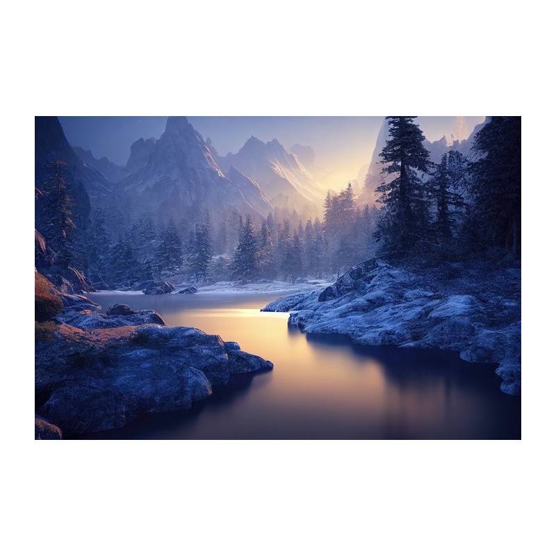 Fototapeta Breathtaking Nature Mountain Landscape, 3D