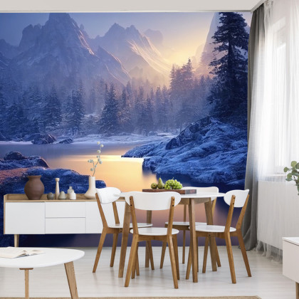 Fototapeta Breathtaking Nature Mountain Landscape, 3D