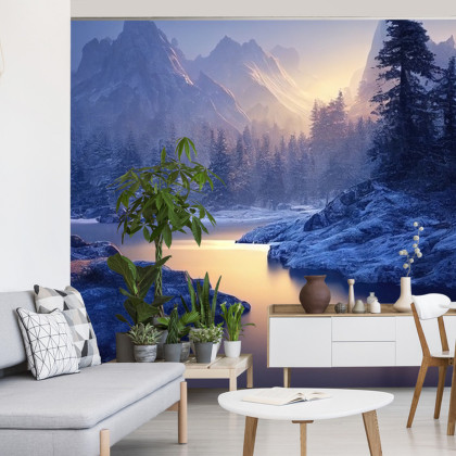 Fototapeta Breathtaking Nature Mountain Landscape, 3D
