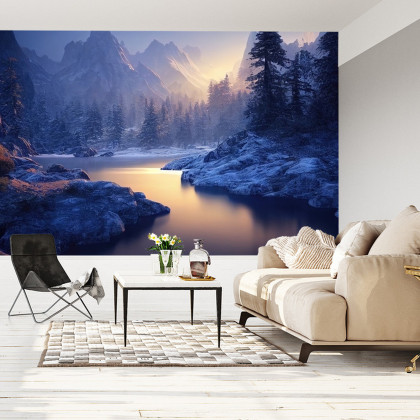 Fototapeta Breathtaking Nature Mountain Landscape, 3D