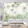 Fototapeta Tropical Trees And Leaves For Digital Printing Wallpaper, Custom Design Wallpaper - 3D