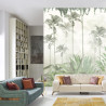 Fototapeta Tropical Trees And Leaves For Digital Printing Wallpaper, Custom Design Wallpaper - 3D